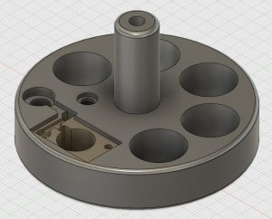 Fusion360. Laser Centring Disc