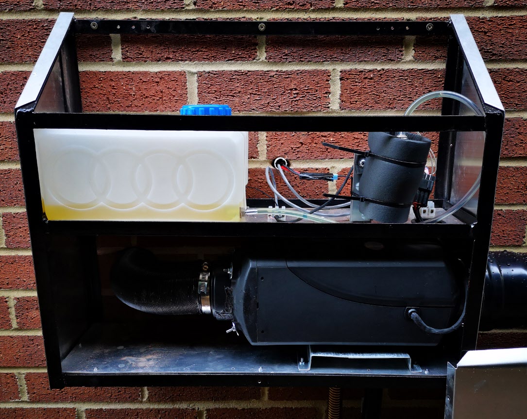 Winter Warmth a diesel heater for the Woody's