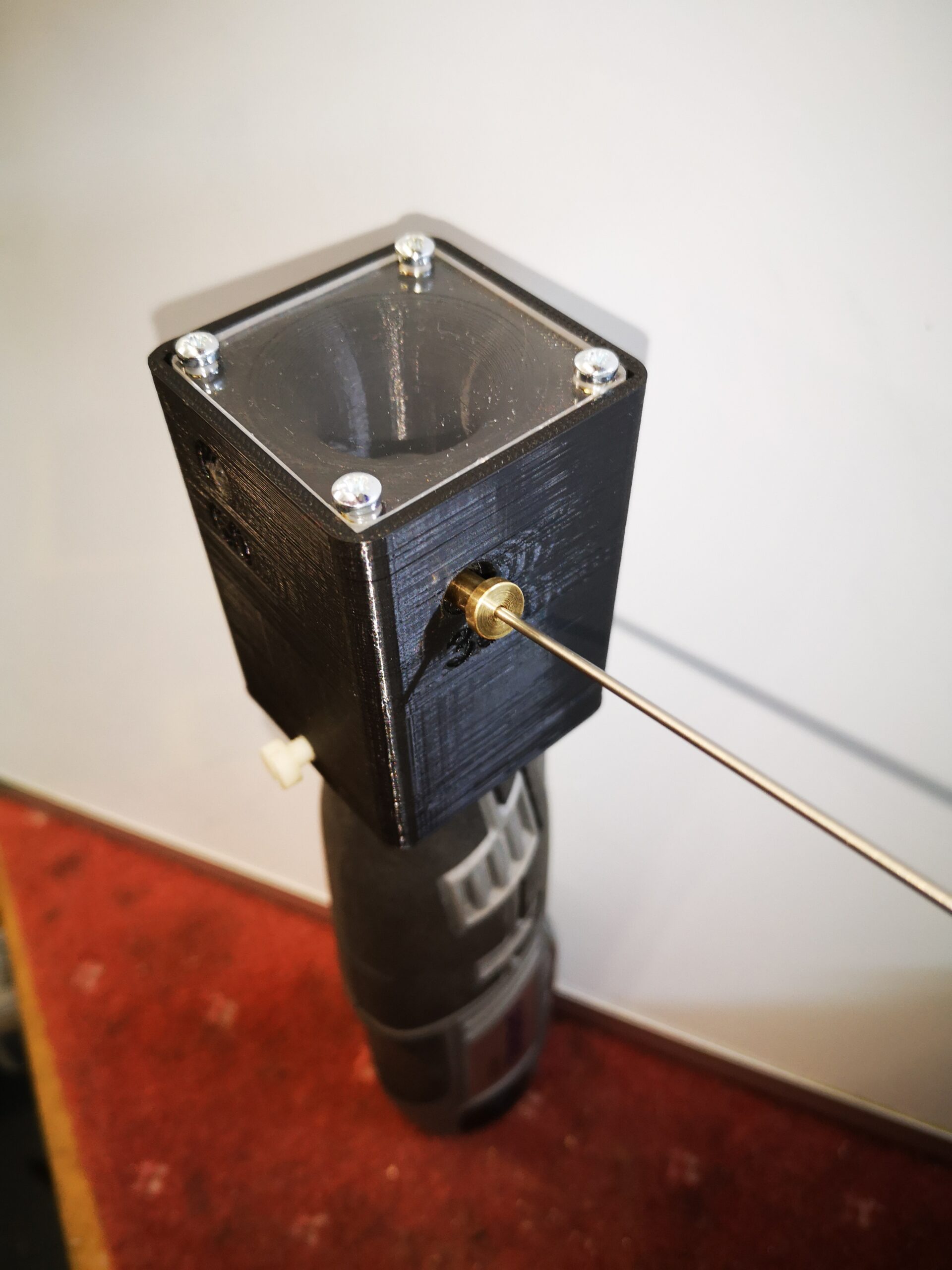 3D printed Dremel based TIG Tungsten Grinder Woody's