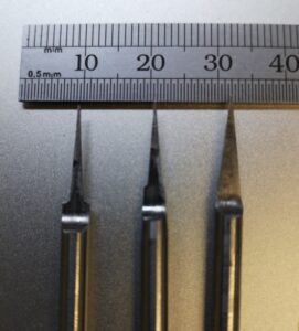 6/9/13 included angle D bit reamers for injector cone angles