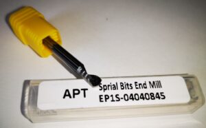 Single flute spiral end mill from APT Tooling UK